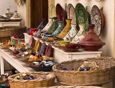 Tajine pots in Morocco