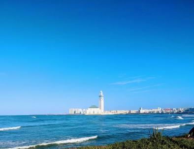 The first site you will visit with our 12 days tour in Morocco is the mosque of Hassan II in Casablanca