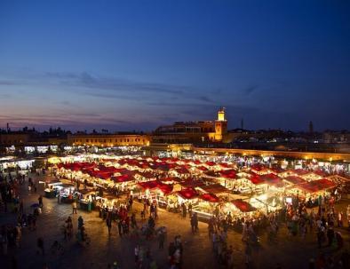 Marrakech at night