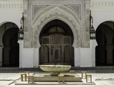 Fes gate with our 7 days fes to Marrakech desert tour